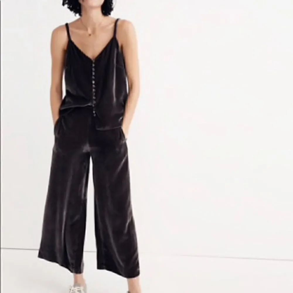 NWT Madewell Velvet Pull On Pants